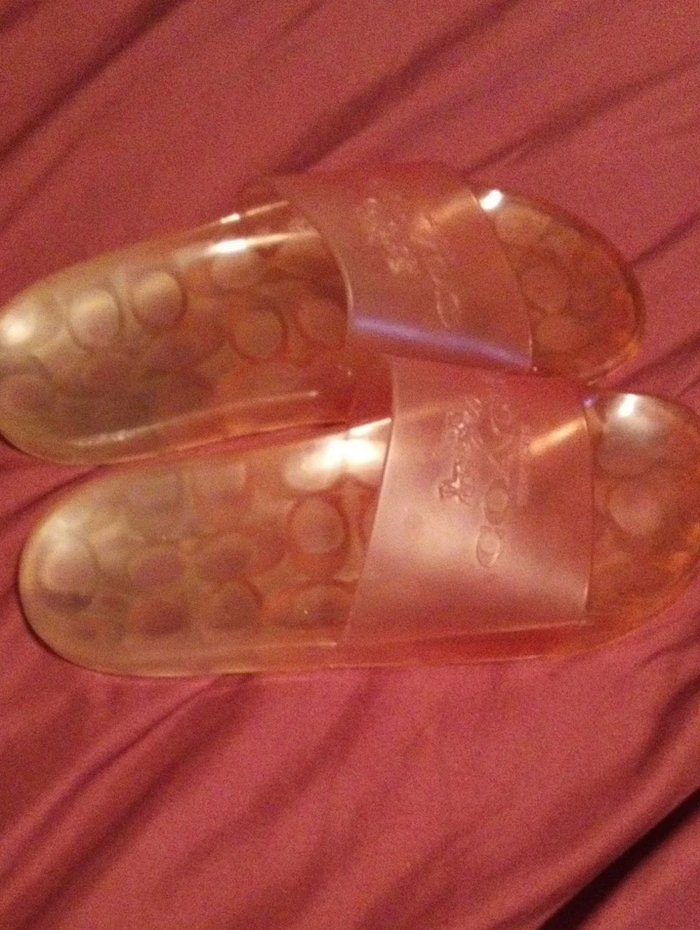 Coach Jelly Beach Slippers